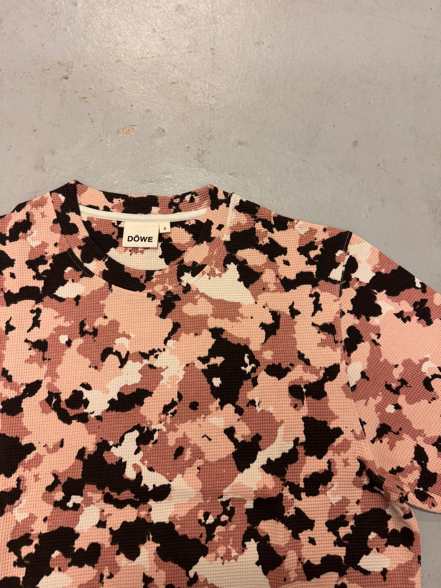 Desert Camo Waffle Knit