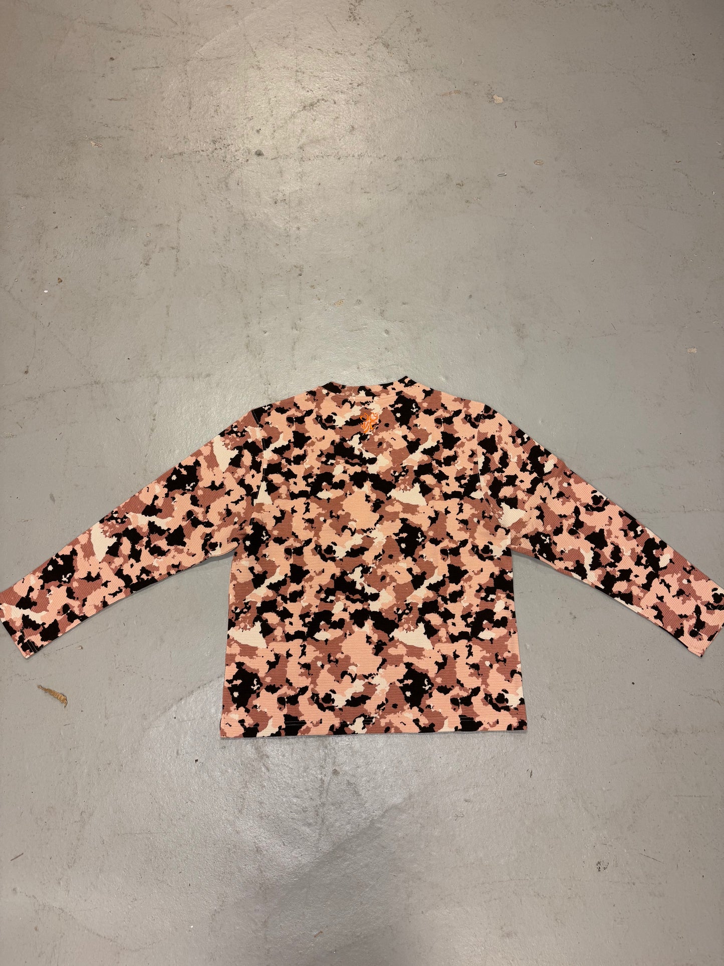 Desert Camo Waffle Knit