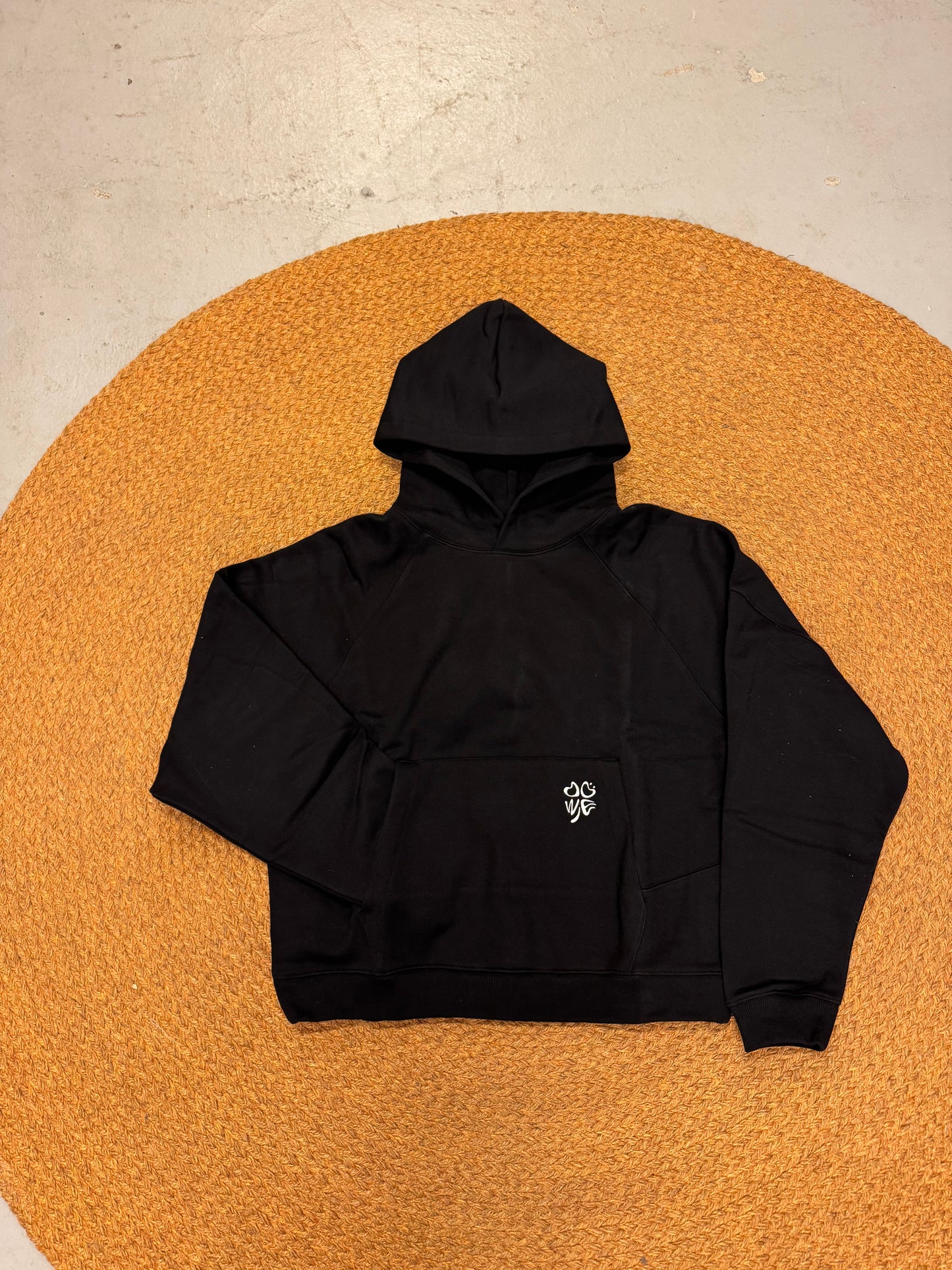 Split Hoodie - Black