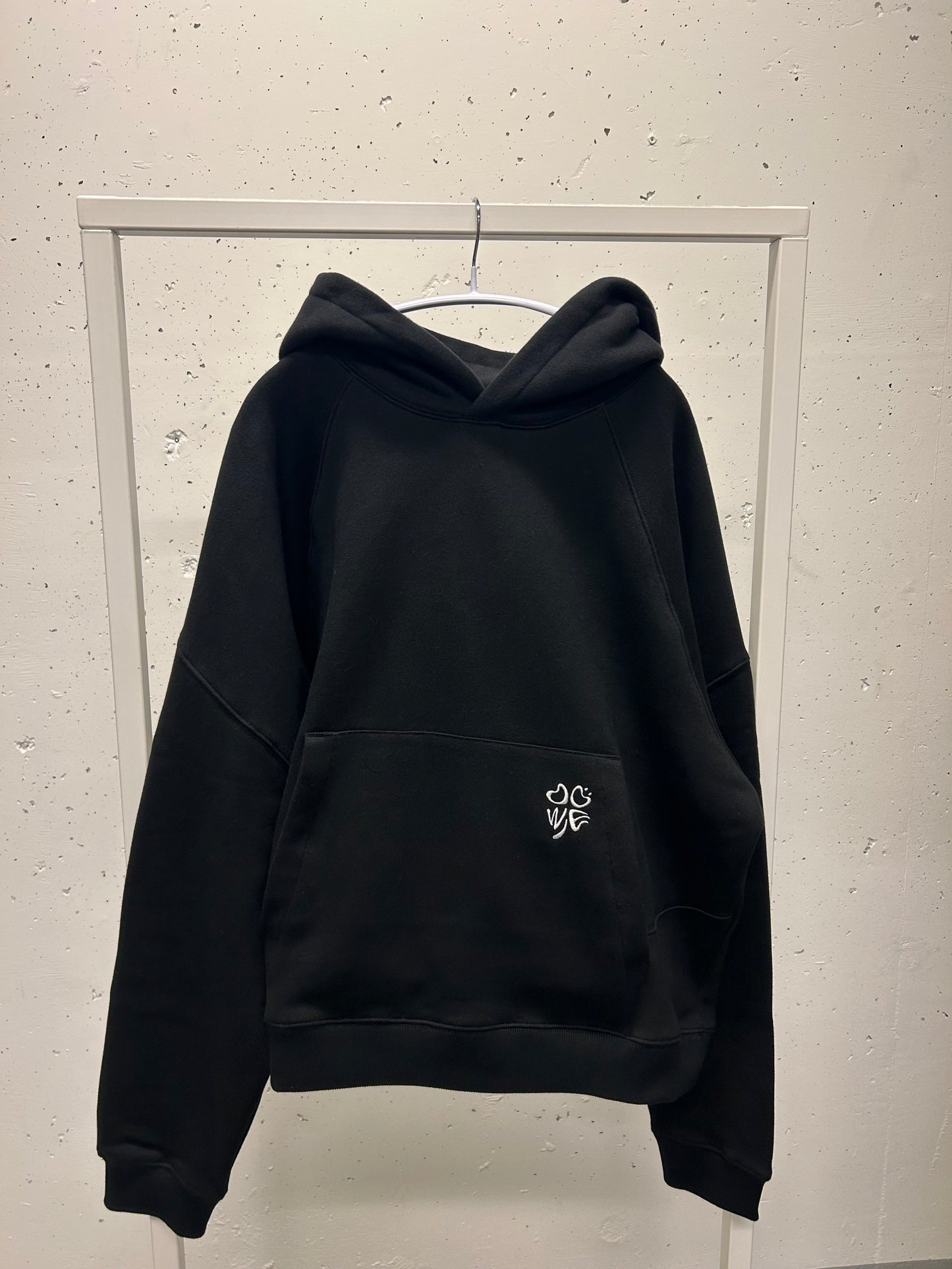 Split Hoodie - Black